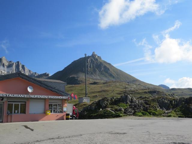 bevor wir wieder nach Gluringen zurückfahren, blicken wir das letzte mal hinauf zum Chilchhorn