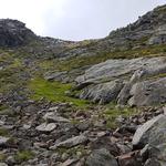 beim Tschawinerpass 2406 m.ü.M. der sich zwischen dem Tschawinerhorn und dem Irgilihorn befindet