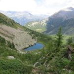 Blick auf den Wairasee. Wer eine einsame Wanderung durchführen möchte, ist hier richtig