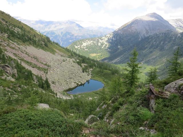 Blick auf den Wairasee. Wer eine einsame Wanderung durchführen möchte, ist hier richtig