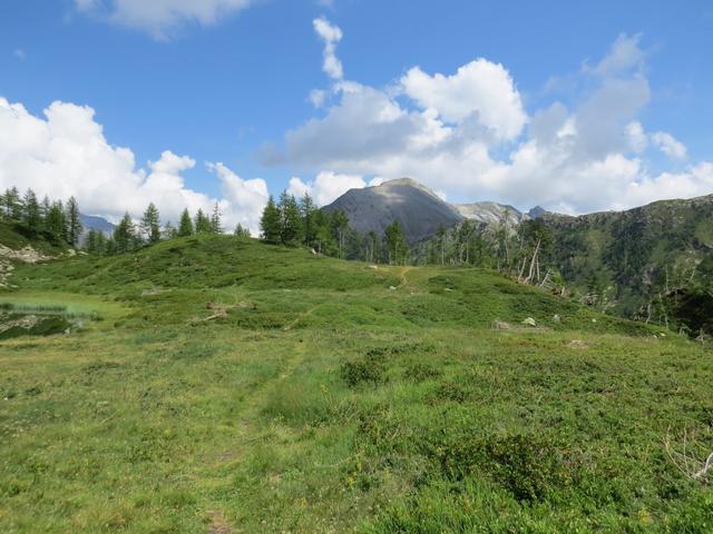 mit Blick Richtung Seehorn den wir auch schon besucht haben, verlassen wir den Wairasee