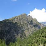 Blick auf das Seehorn. Was für eine Aussicht als wir dort oben standen