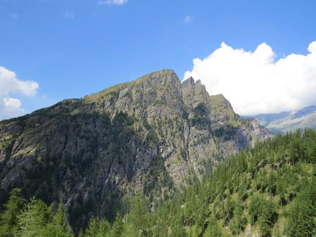 Blick auf das Seehorn. Was für eine Aussicht als wir dort oben standen