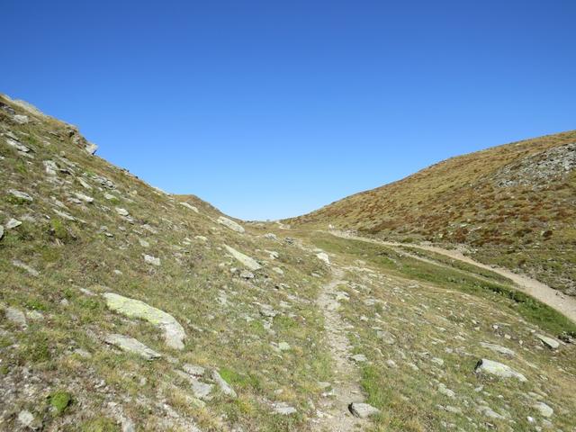 ...steigen wir hinauf zum Bistinepass