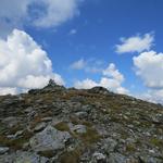 ...und wir erreichen das Wyssbodenhorn 2623 m.ü.M.