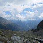 der Blick in das unbekannte Italien mit dem Val Divedro ist sehr schön