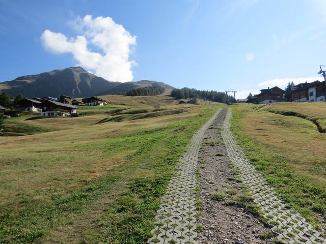 reizvoller ist jedoch der knapp oberhalb parallel verlaufende Weg entlang der Gibjeri Suone