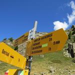 unser nächstes Ziel lautet nun Bortelhütte