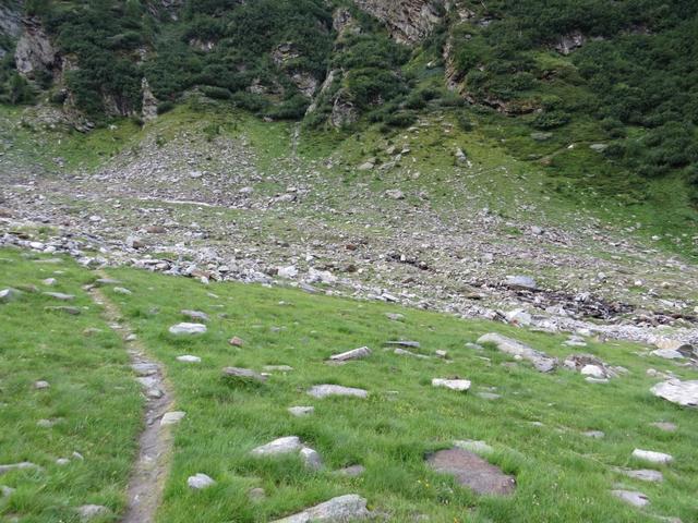 wir erreichen den Furggubäumebach