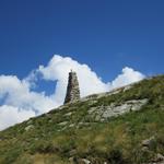 beim grossen Steinmann erreichen wir das Seehorn 2437 m.ü.M.