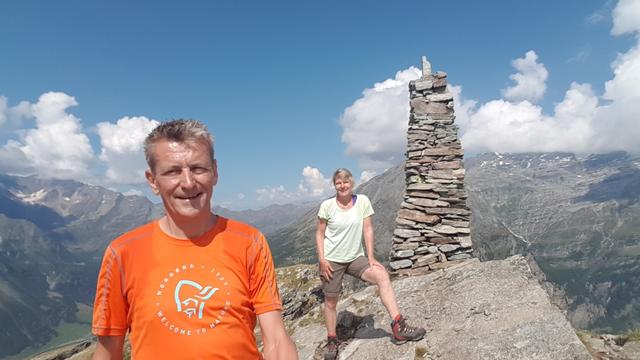 Erinnerungsfoto aufgenommen auf dem Seehorn