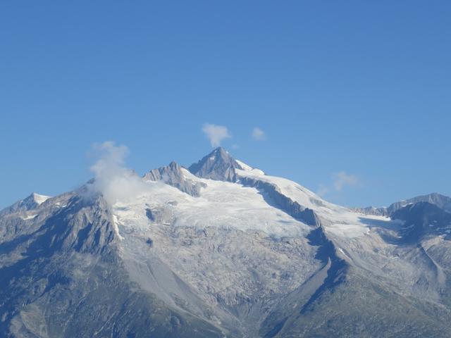 das Aletschhorn herangezoomt