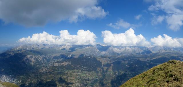 Blick ins Aletschgebiet