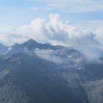 Blick zu den Muttenhörner mit Muttgletscher