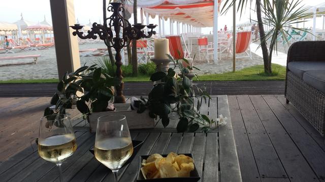 nach einem kleinen Apéro...