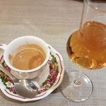 der Espresso und der Grappa auch