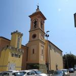 vorbei an der schönen Kirche San Matteo von Ponte San Pietro...