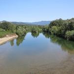 die Via Francigena führt uns nun alles am Fluss Serchio entlang Richtung Lucca