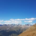 diesen Abstecher sollte man auf jedenfall einplanen, denn von der Hütte aus bietet sich noch einmal ein phantastischer Ausblick