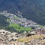 900 m weiter unten liegt Pontresina