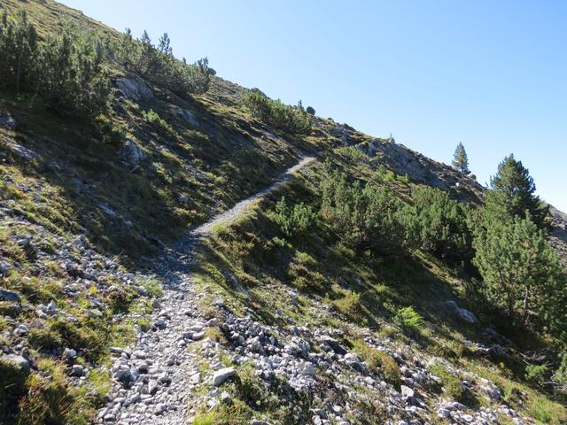 ...und betreten gleichzeitig den Nationalpark