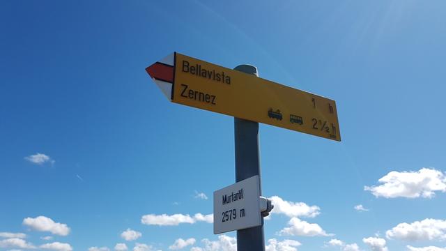 ...und zugleich das Ende der erlaubten Route im Nationalpark