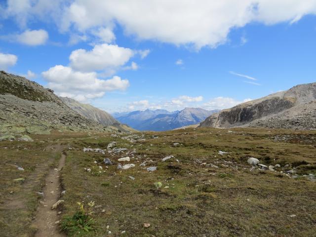 wir haben den Talboden von Valletta erreicht 2582 m.ü.M.