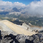 Blick auf die Ofenpassstrasse Richtung Engadin