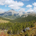 schönes Breitbildfoto mit Blick Richtung Ofenpass. Bei Breitbildfotos nach dem anklicken, immer noch auf Vollgrösse klicken