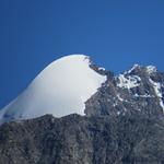 die Eis- und Schneekappe des Piz Roseg