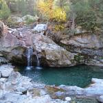 vorbei an der Cascata da Bernina...