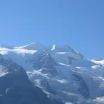 Blick auf Bellavista-Ostgipfel, Bellavista Mittelgipfel und Bellavista- Westgipfel