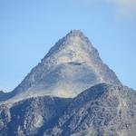 der Piz Languard herangezoomt. Gut zu sehen Georgys Hütte. Auf diesem Gipfel standen wir auch schon