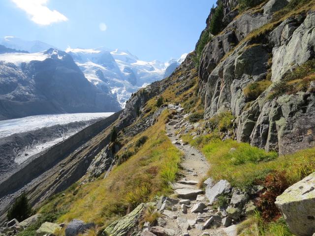 weiter geht unsere traumhaft schöne Wanderung Richtung Chamanna da Boval