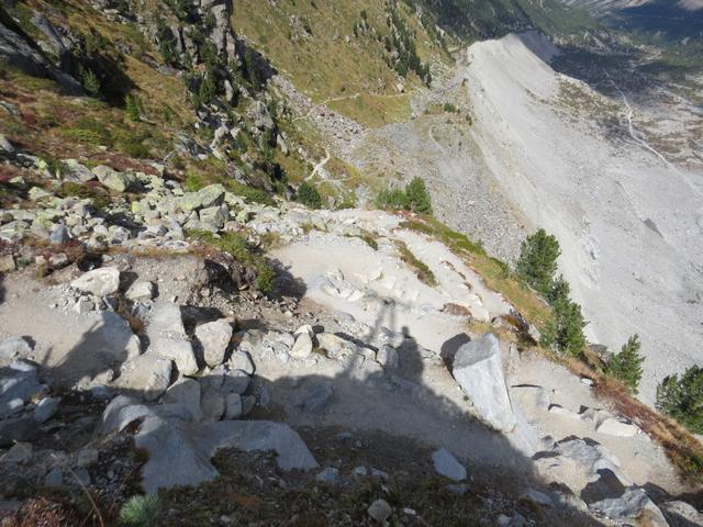 bei den Serpentinen des Chamin