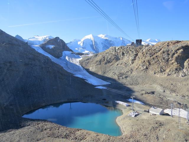 ...zur Bergstation Diavolezza 2972 m.ü.M.