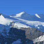 Blick auf Bellavista-Ostgipfel, Bellavista Mittelgipfel und Bellavista- Westgipfel