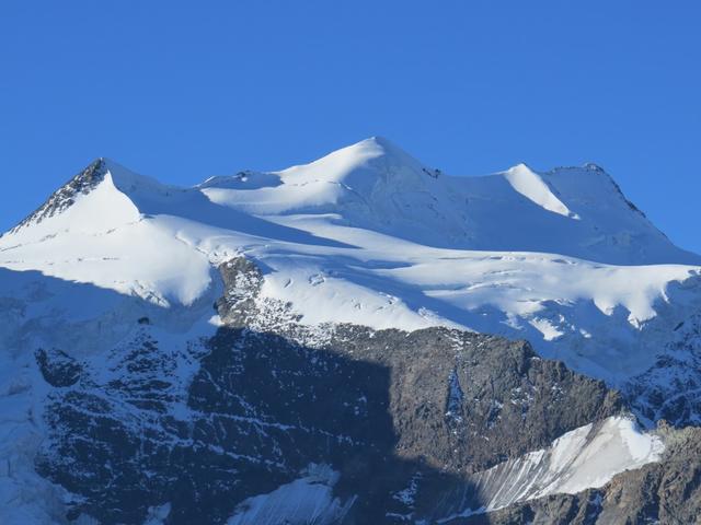 Blick auf Bellavista-Ostgipfel, Bellavista Mittelgipfel und Bellavista- Westgipfel