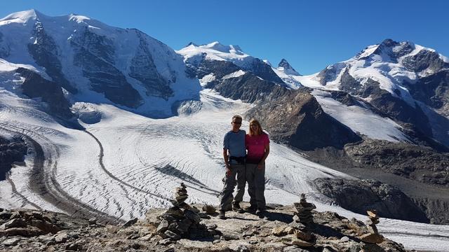 bei so einer traumhafter Umgebung muss einfach ein Erinnerungsfoto geschossen werden