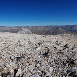der "Gipfel" des Sass Queder 3065 m.ü.M. ist flach wie ein Fussballfeld