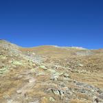 ...und erreichen kurz danach das weitläufige Gipfelplateau des Piz Terza 2908 m.ü.M.