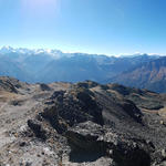 sehr schönes Breitbildfoto mit Blick Richtung Ortler