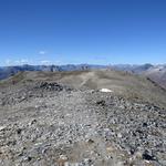 nach dieser schönen Pause, verlassen wir den Urtirolaspitz und laufen Richtung Piz Terza