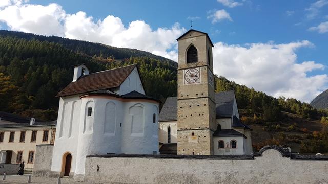 nach dieser schönen Wanderung fuhren wir nach Müstair und besuchten das weltbekannte Kloster