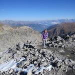 der Bergpfad wird nun breiter