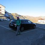 ...und fahren mit dem Auto über den Umbrailpass hinauf zum Passo dello Stelvio (Stilfserjochpass) 2757 m.ü.M.