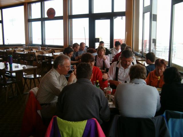 Bergrestaurant auf dem Gemmipass