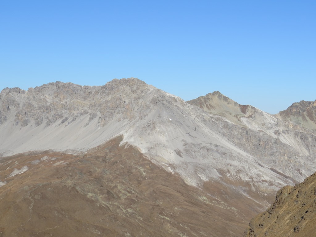 wir blicken zum Piz Umbrail das wir nach dieser Bergtour besuchen werden