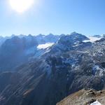 ...bestaunen wir dieses grossartige Panorama