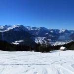 schönes Breitbildfoto mit Blick in die Urnerberge